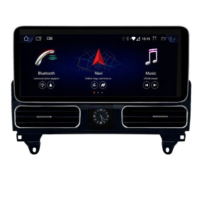 Navigatie dedicata Mercedes Clasa ML GL W166 X166 cu sistem NTG4.5, Android, Octa Core, 12+256, 12.3", Qled 2K 2400x900, Qualcomm 680