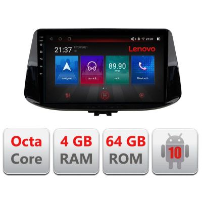 Navigatie Hyundai I30 2017- E-1041 Octa Core cu Android Radio Bluetooth Internet GPS WIFI DSP 4+64GB 4G RESIGILAT