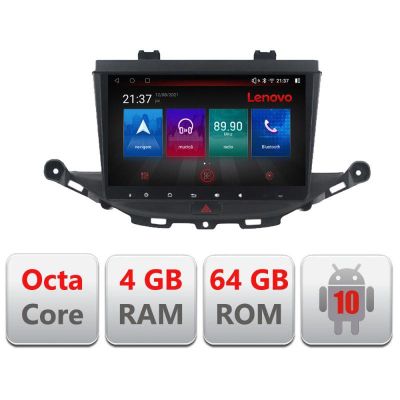Navigatie Opel Astra K E-ASTRAK Octa Core cu Android Radio Bluetooth Internet GPS WIFI DSP 4+64GB 4G RESIGILAT