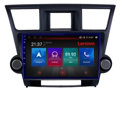 Navigatie Toyota Highlander 2007-2013 Android radio gps internet Octa Core 4+64 LTE Kit-highlander+EDT-E510-PRO RESIGILAT