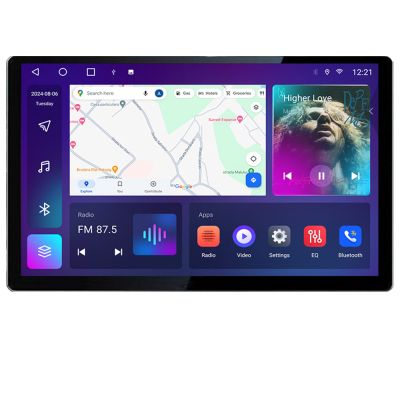 Navigatie Volvo XC90 2002-2014 Qled 2K Octa Core 4+64 LTE 4G DSP Wifi 5Ghz android auto carplay radio gps internet Kit-+EDT-E413-2K+KIT-10-9