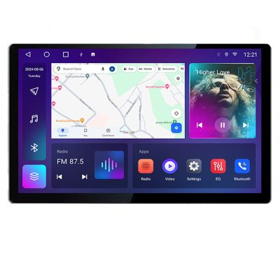 Navigatie Toyota Urbancruiser 2009-2014 Quad Core Edonav ecran 13" 2K 4+32 Android Waze USB Navigatie 4G 360 Toslink Youtube Radio
