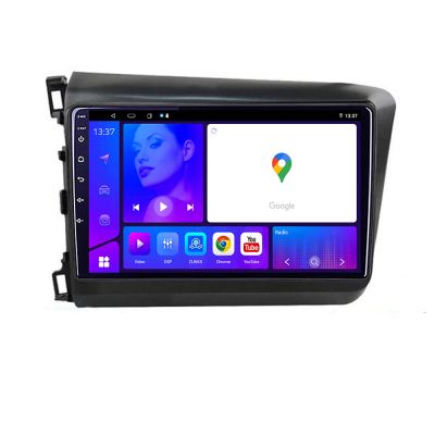 Navigatie Honda Civic 2012 2015 KIT 132 EDOTEC-LITE Android Ecran 720P Octa Core 8 128 Carplay