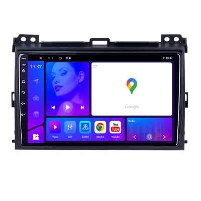 Navigatie Toyota Prado 2007 KIT 456 EDOTEC-LITE Android Ecran 720P Octa Core 8 128 Carplay