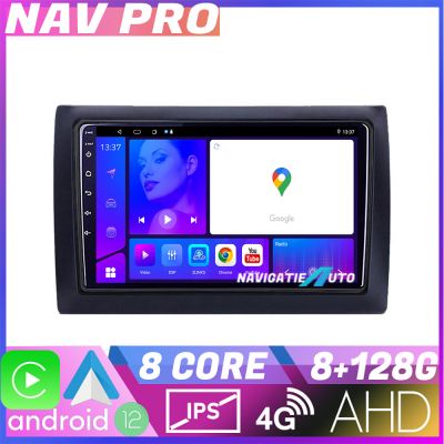 Navigatie Fiat Stilo KIT STILO EDOTEC-LITE Android Ecran 720P Octa Core 8 128 Carplay