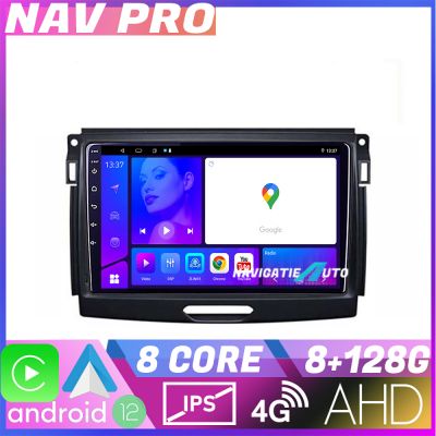 Navigatie Ford Ranger 2015-2020 EDOTEC-LITE Android Ecran 720P Octa Core 8+128 Carplay  Android auto