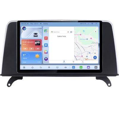 Navigatie dedicata BMW X5 X6 2007-2009 CCC Edonav ecran 13" 1K 4+32 Android Waze USB Navigatie 4G 360 Toslink Youtube Radio KI