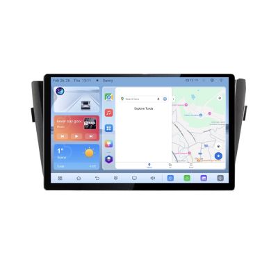 Navigatie dedicata Nissan Qashqai N-353 Edonav ecran 13" 1K 4+64 Android Waze USB Navigatie 4G 360 Toslink Youtube Radio KIT-3