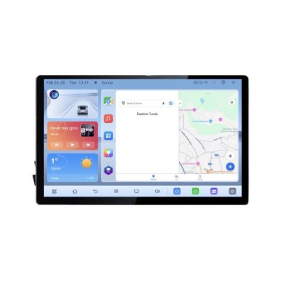 Navigatie dedicata Ssangyong Kyron Actyon N-158 Edonav ecran 13" 1K 4+64 Android Waze USB Navigatie 4G 360 Toslink Youtube Rad