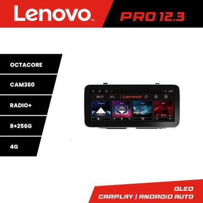 Navigatie Honda HR-V 2013-2018 Lenovo PRO 8+256 12.3 inch qled android 4G DSP gps internet  Kit-hr-v