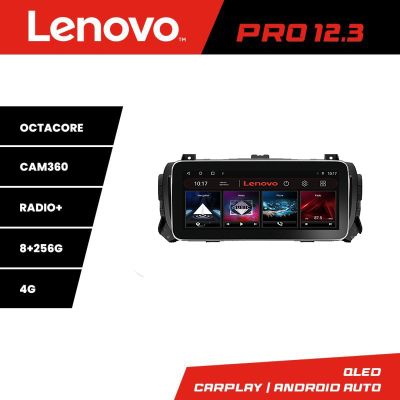 Navigatie Citroen Jumpy Toyota Proace Peugeot Traveller Lenovo PRO 8+256 12.3 inch qled android 4G DSP gps internet v2