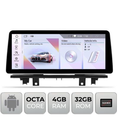 Navigatie BMW X1 F48 2014-2016 cu ecran NBT Android ecran 10.25" 4+32 4G BT
