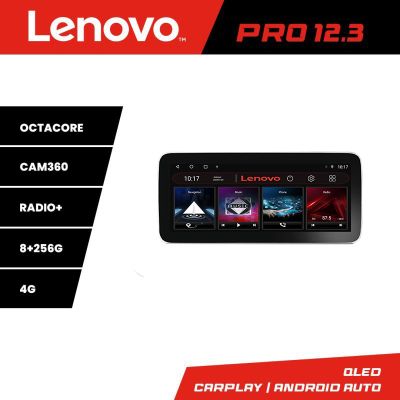 Navigatie Hummer H2 2008-2009 Lenovo PRO 8+256 12.3 inch qled android 4G DSP gps internet  8Core v1