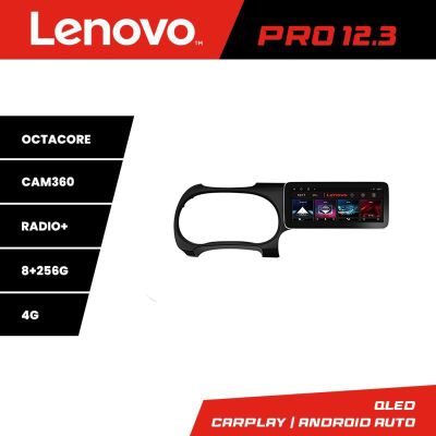 Navigatie Hyundai I10 2020 K-i10 Lenovo PRO 8+256 12.3 inch qled android 4G DSP gps internet  8Core