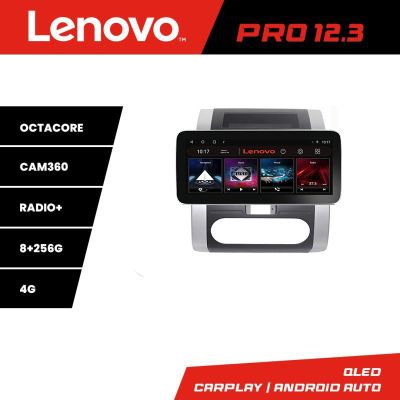 Navigatie Nissan X-trail old K-001 Lenovo PRO 8+256 12.3 inch qled android 4G DSP gps internet  Cor