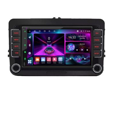 Navigatie dedicata VW Skoda Seat 7 inch Edotec Incell 4+64 carplay android auto radio internet Wifi 5Ghz kit-vw-universal+EDT-E200