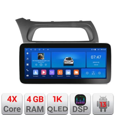 Navigatie Honda Civic Hatchback 2006-2012 K-hatchback Edotec 4+64 12.3 inch Incell 1K android Wifi 5Ghz gps internet et GPS WIF