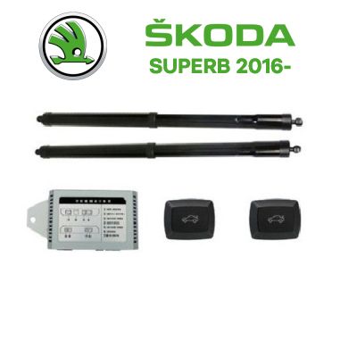 Sistem de ridicare și închidere portbagaj automat din buton și cheie Skoda Superb 2016-