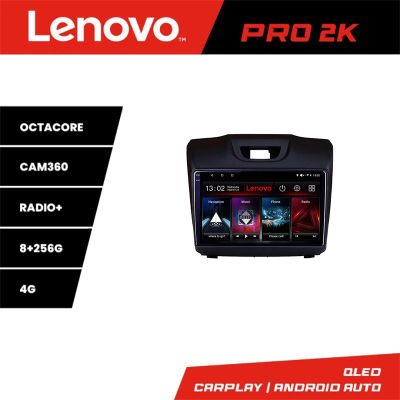 Navigatie Isuzu D-Max  Lenovo Kit-2234 8 core QLED 2K 8+256 360 Android Waze USB Navigatie Internet Youtube Radio v1