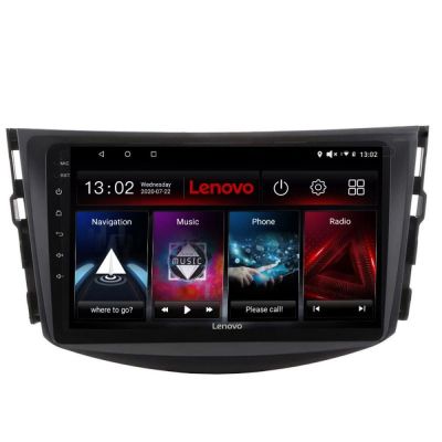 Navigatie Toyota RAV4 Lenovo Kit-018 8 core QLED 2K 8+256 360 Android Waze USB Navigatie Internet Youtube Radio