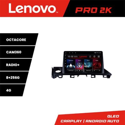 Navigatie Mazda 6 2018- Lenovo Kit-MAZDA6-18 8 core QLED 2K 8+256 360 Android Waze USB Navigatie Internet Youtube Radio