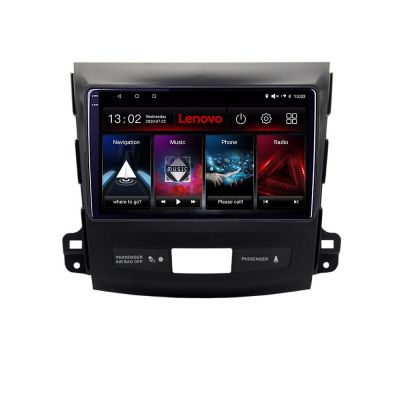 Navigatie Mitsubishi Outlander 2010 Lenovo Kit-056 8 core QLED 2K 8+256 360 Android Waze USB Navigatie Internet Youtube Radio v1