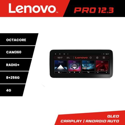 Navigatie Fiat Tipo 2015-2021 K-TIPO Lenovo PRO 8+256 12.3 inch qled android 4G DSP gps internet  C