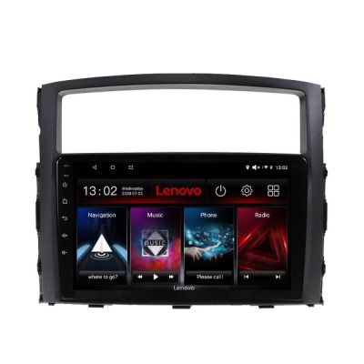 Navigatie Mitsubishi Pajero Lenovo Kit-452 8 core QLED 2K 8+256 360 Android Waze USB Navigatie Internet Youtube Radio