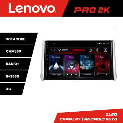 Navigatie Toyota RAV4 2018 8 core QLED 2K 8+256 360 Android Waze USB Navigatie Internet Youtube Radio Lenovo