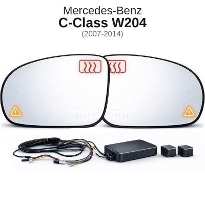 Senzor unghi mort Mercedes Benz C-Class W204 2007-2014 — oglindă dedicată