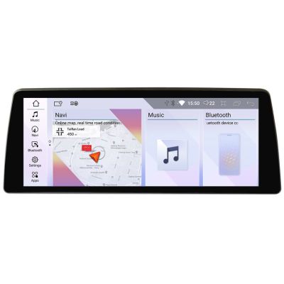 Navigatie BMW Seria 6 E63 2006-2012 cu ecran CIC Android ecran 10.25" 4+32 4G BT