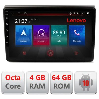 Navigatie Fiat BRAVO 2007-2014 E-BRAVO Octa Core cu Android Radio Bluetooth Internet GPS WIFI DSP 4+64GB 4G RESIGILAT