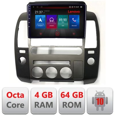 Navigatie dedicata Lenovo Nissan Patfinder Navara Android radio gps internet Octa Core 4+64 LTE KIT-nav-oem+EDT-E509-PRO RESIGILAT