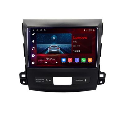Navigatie Peugeot 4007 2007-2012, Lenovo Ultra Original, Qualcomm 8-Core, 4G, Camera 360, CarPlay Wireless, 4+64GB, 9"