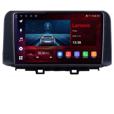 Navigatie Hyundai Kona gen 1 2017-2022, Lenovo Ultra Original, Qualcomm 8-Core, 4G, Camera 360, CarPlay Wireless, 4+64GB, 9"