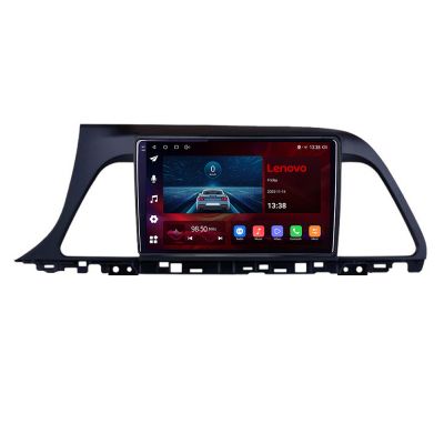 Navigatie Hyundai Sonata gen 7 2015-2018, Lenovo Ultra Original, Qualcomm 8-Core, 4G, Camera 360, CarPlay Wireless, 4+64GB, 9"