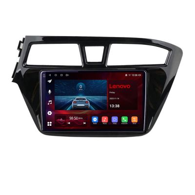 Navigatie Hyundai i20 gen 2 2014-2019, Lenovo Ultra Original, Qualcomm 8-Core, 4G, Camera 360, CarPlay Wireless, 4+64GB, 9"