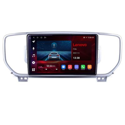 Navigatie Kia Sportage gen 4 2015-2020, Lenovo Ultra Original, Qualcomm 8-Core, 4G, Camera 360, CarPlay Wireless, 4+64GB, 9"