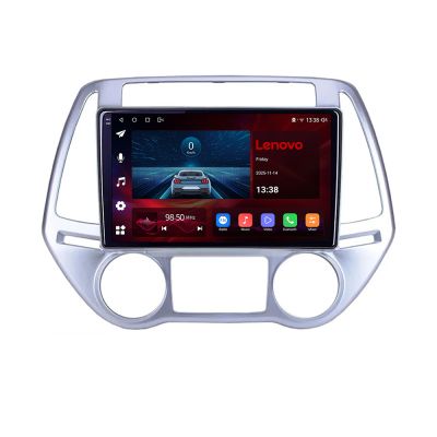 Navigatie Hyundai i20 gen 1 2008-2013, Lenovo Ultra Original, Qualcomm 8-Core, 4G, Camera 360, CarPlay Wireless, 4+64GB, 9"