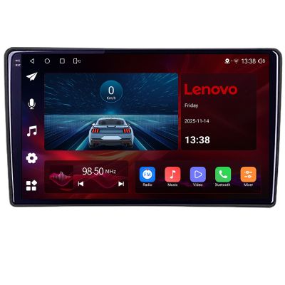 Navigatie Fiat Tipo gen 2 2022-, Lenovo Ultra Original, Qualcomm 8-Core, 4G, Camera 360, CarPlay Wireless, 4+64GB, 9"