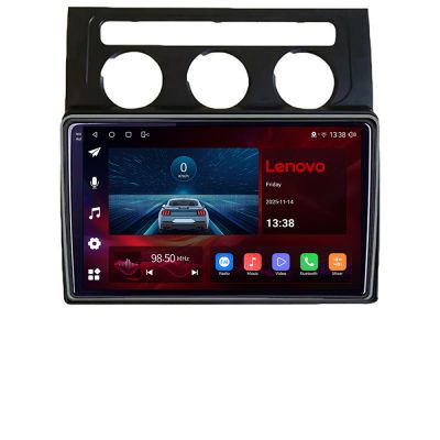 Navigatie Volkswagen Touran gen 1 2003-2014, Lenovo Ultra Original, Qualcomm 8-Core, 4G, Camera 360, CarPlay Wireless, 4+64GB, 10.1"