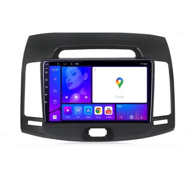 Navigatie Hyundai Elantra 2007 2011 KIT 2009 EDOTEC-LITE Android Ecran 720P Octa Core 4+32 Carplay