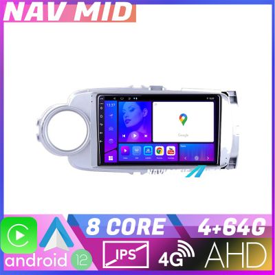 Navigatie Toyota Yaris 2010 2018 KIT YARIS10 EDOTEC-LITE Android Ecran 720P Octa Core 4+32 Carplay