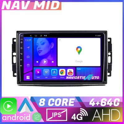 Navigatie Chrysler Jeep KIT 202 EDOTEC-LITE Android Ecran 720P Octa Core 4+32 Carplay v1