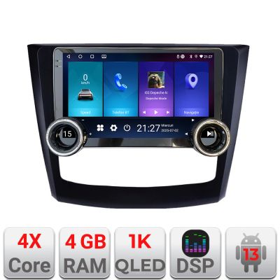 Navigatie Renault Kadjar facelift 2019-2022 Edotec Incell 1K 10.5 inch  4+64 carplay android auto radio internet kit-9030-facelift+EDT-E211-RK+kit-9030-facelift10-9