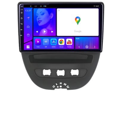 Navigatie Citroen C1 Peugeot 107 Toyota Aygo 2005-2014 Octa Core EDOTEC-LITE Android Ecran 720P Octa Core 4+32 Carplay  Android auto v2
