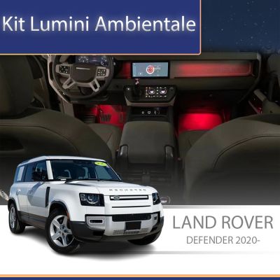 Lumini Ambientale NIGHTVIBE Land Rover Defender 2020- set complet control telefon sau sistem original