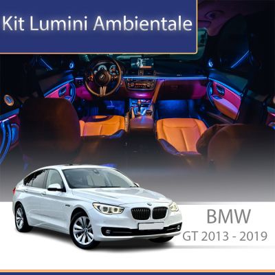 Lumini Ambientale NIGHTVIBE BMW Seria 4 GT 2013-2019 dedicat set complet control telefon sau sistem original