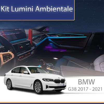 Lumini Ambientale NIGHTVIBE BMW Seria 5 2017-2021 dedicat set difuzor control telefon sau sistem original