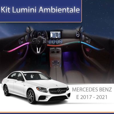 Lumini Ambientale NIGHTVIBE Mercedes Benz W213 lumini pentru bord si boxe control telefon sau sistem original